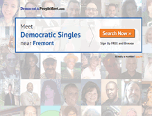 Tablet Screenshot of democraticpeoplemeet.com